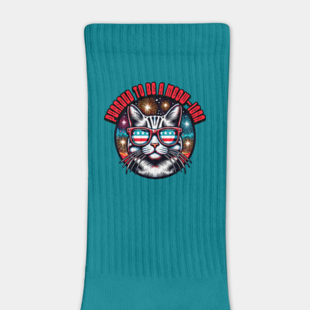 Proud American Cat Pun by HolidayBug