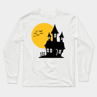 Haunted House On Hill Long Sleeve T-Shirt