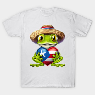 Puerto Rico Coqui Frog T-Shirt