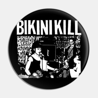 bikini kill fan art desgn Pin