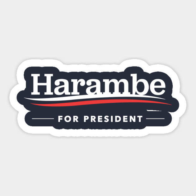 Harambe For President Magnet by dumbshirts