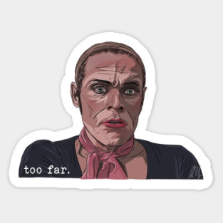 Boondock Saints: Smecker Went Too Far Sticker