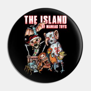 The Island of MANIAC Toys! Christmas Horror! Pin