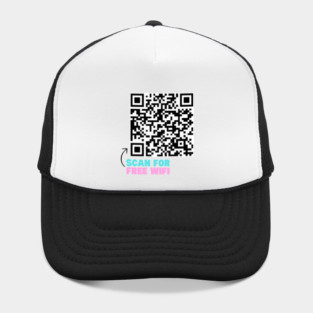 Scan for free Wifi Rick roll Hat
