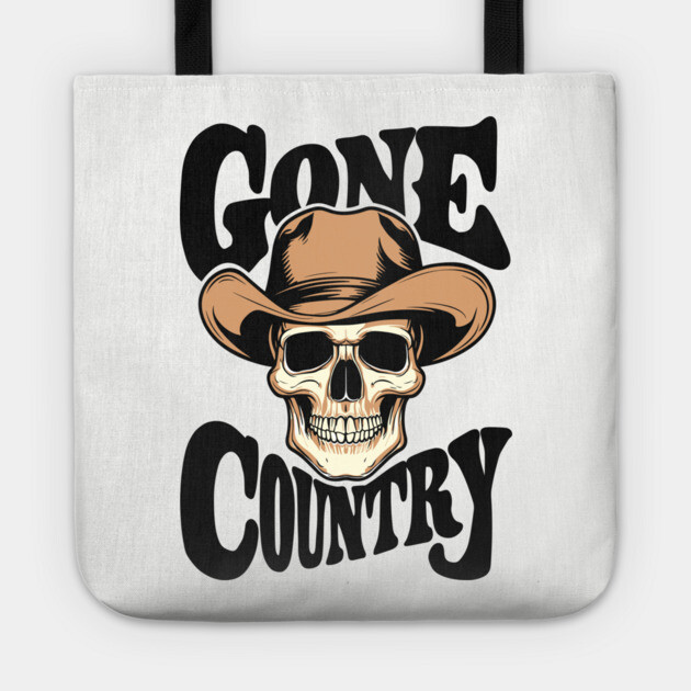 Gone Country Outlaw Western Cowboy Tote by Anticorporati