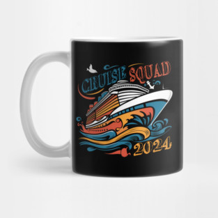 Cruise Squad 2024 - Nautical Adventure Mug