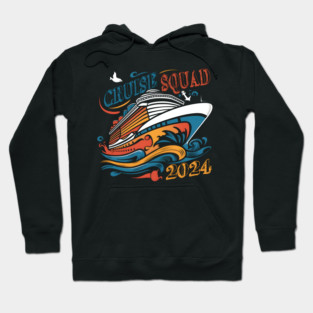 Cruise Squad 2024 - Nautical Adventure Hoodie