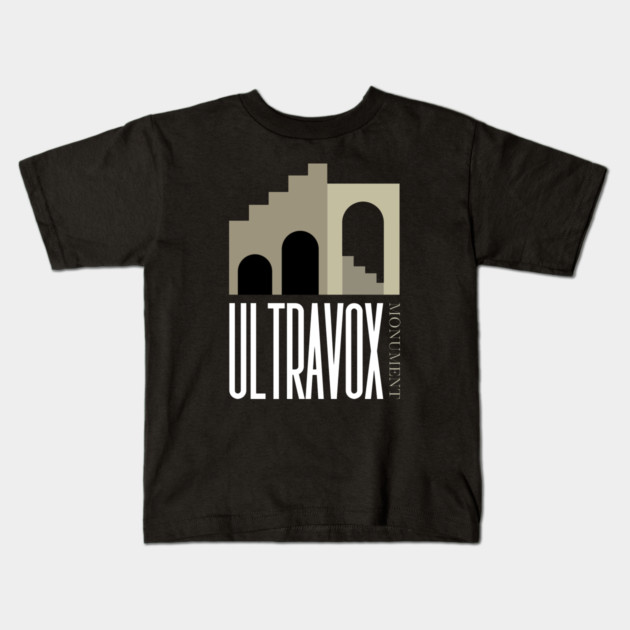 Ultravox Monument Kids T-Shirt by Timeless Chaos