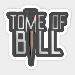 Tome of Bill logo Sticker