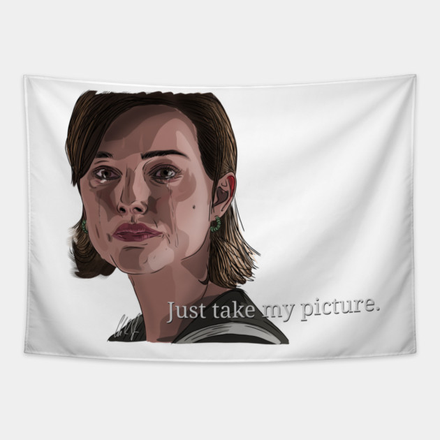 Closer: Just Take My Picture Tapestry by 51Deesigns