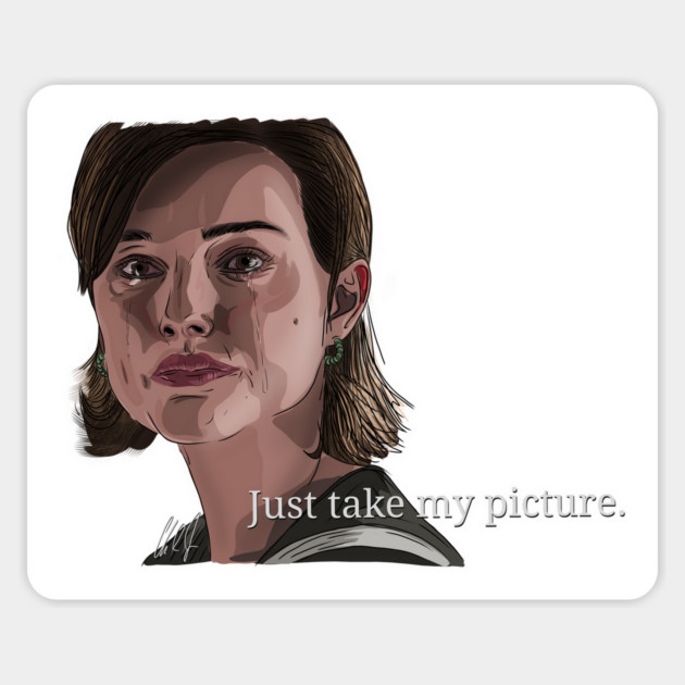 Closer: Just Take My Picture Magnet by 51Deesigns