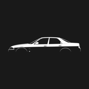 Skyline Sports Sedan (R33) Silhouette T-Shirt