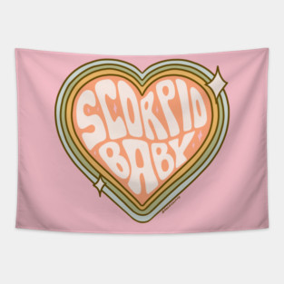 Scorpio Baby Tapestry