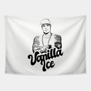Vanilla Ice 80s Style Classic Tapestry
