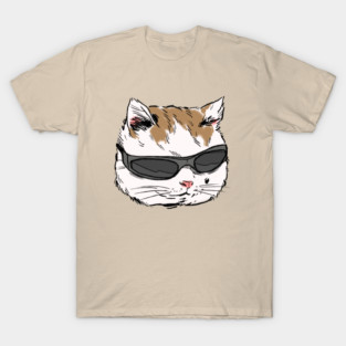 Cat with Glasses T-Shirt