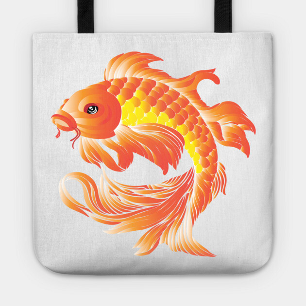 Koi Fish Tote by DickinsonDesign