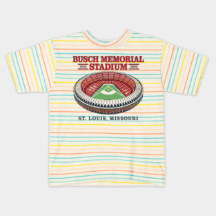 Busch Memorial Stadium Kids T-Shirt