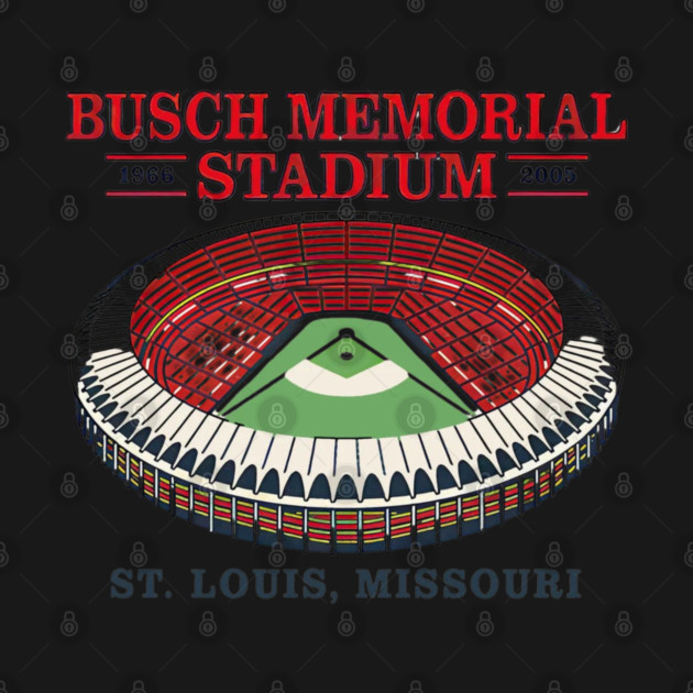 Busch Memorial Stadium by Litehouse Tees