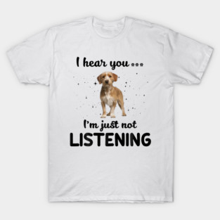 Basset Fauve de Bretagne I hear you...I'm just not listening T-Shirt
