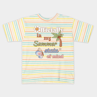 Summer state of mind Kids T-Shirt