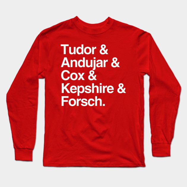 1985 Cards Rotation Long Sleeve T-Shirt by Litehouse Tees
