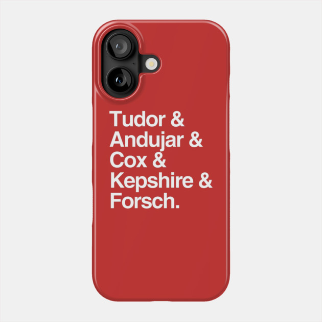 1985 Cards Rotation Phone Case by Litehouse Tees