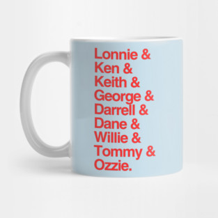 1982 Cards Lineup Mug
