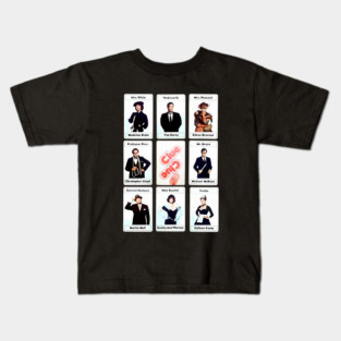 retro clue movie Kids T-Shirt