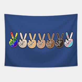 Love Everyone Tapestry