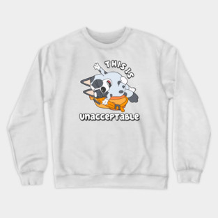 Muffin This is Unacceptable Crewneck Sweatshirt