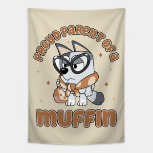 Proud parent of a muffin Tapestry