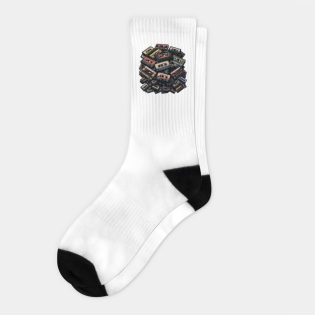 Retro Mixtapes Socks by GoshWow®