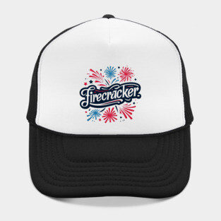 Firecracker Fourth of July Shirt Hat