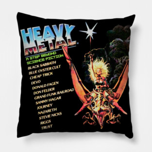 Heavy Metal Pillow