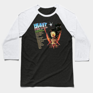 Heavy Metal Baseball T-Shirt
