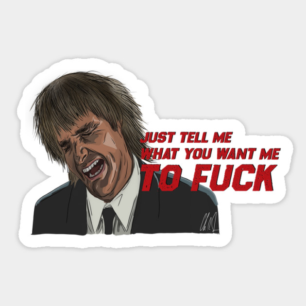 MacGruber: Just Tell Me Magnet by 51Deesigns