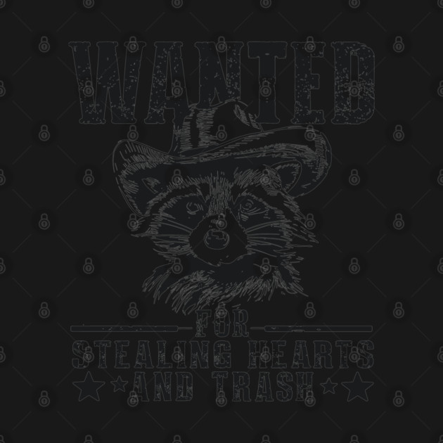 Funny Raccoon Cowboy by JessArty