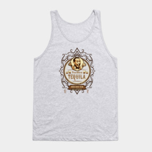 Pee Wee Herman Tequila Label Lts Tank Top