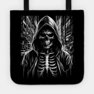 Urban Reaper - Monochrome Sketch Tote
