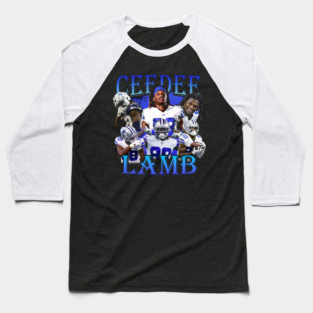 Ceedee Lamb Retro Collage Baseball T-Shirt