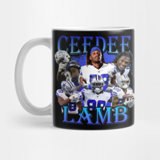 Ceedee Lamb Retro Collage Mug