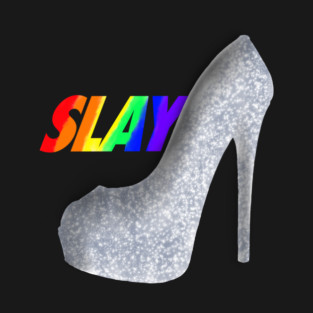 SLAY - Silver T-Shirt