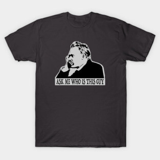 Nietzsche stencil T-Shirt