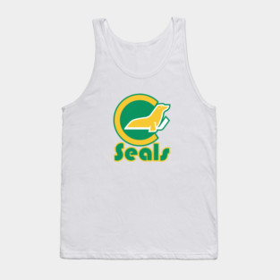 Vintage California Golden Seals Hockey Tank Top