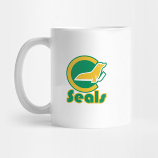 Vintage California Golden Seals Hockey Mug