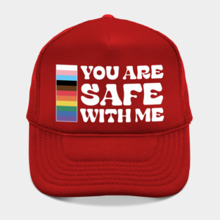 You are safe with me Lgbtq Hat