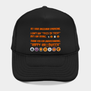 Happy Halloween - Angelman Syndrome Hat