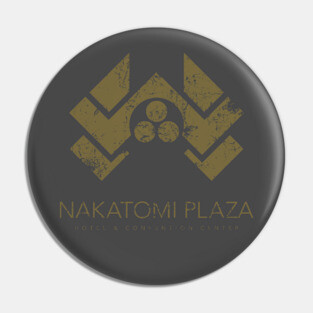 Die Hard – Nakatomi Plaza Logo Pin