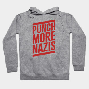 Punch-More-Nazis Hoodie