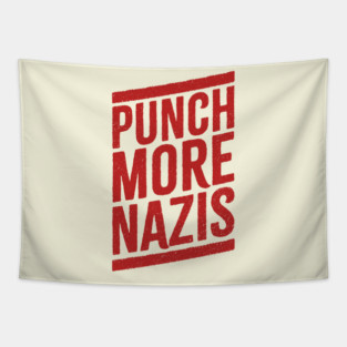Punch-More-Nazis Tapestry
